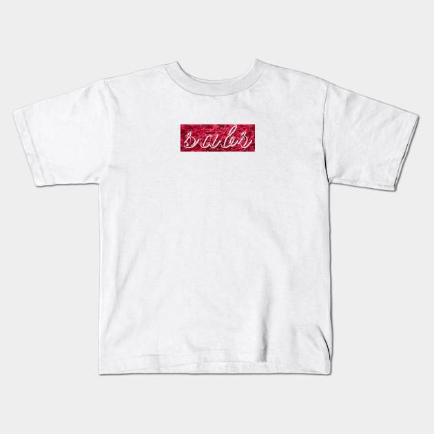 Sabr Kids T-Shirt by Hason3Clothing